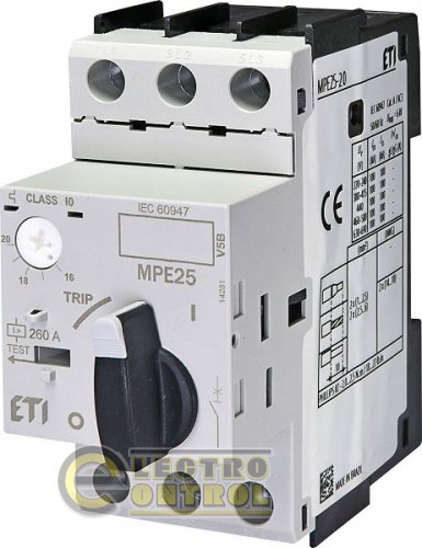 Автоматичний вимикач захисту двигуна MPE25-20 4648012