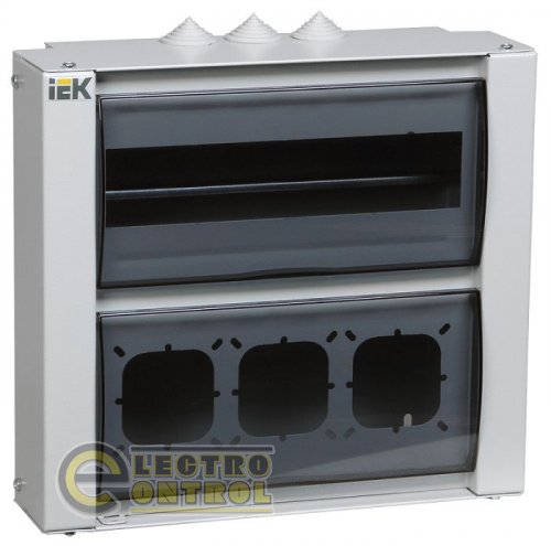 Корпус металевий ЩРн-12р-1 36 IP31 "LIGHT" УХЛ3 271х300х109 (ВхШхГ)