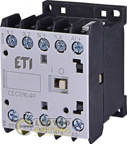 Контактор миниатюрный CEC 16.PR 230V AC (16A; 7,5kW; AC3) 4р (2н.о.+2н.з.) 4641207