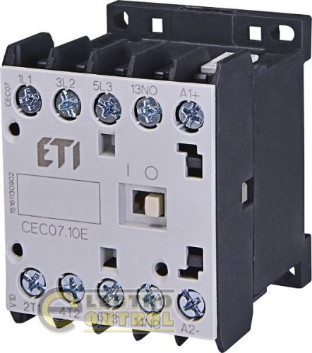 Контактор миниатюрный CEC 07.10 24V AC (7A; 3kW; AC3) 4641050