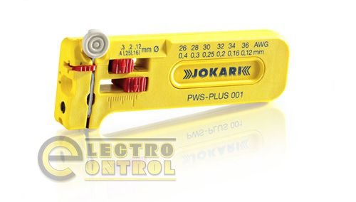 Инструмент для снятия микро-изоляции  JOKARI  PWS-Plus 0,12 - 0,40 мм &#216; | AWG 36 - 26