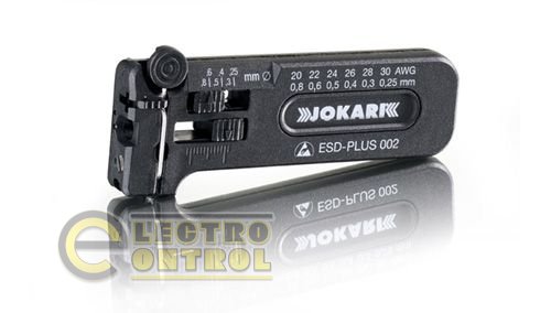 Инструмент для снятия микро-изоляции  JOKARI  ESD-Plus  002, 0,25 к 0,80 мм &#216; | AWG 30 - 20