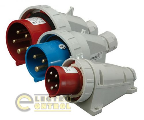 Качана настінна EPH-1632 IP67 (16A, 400V, 2P+PE) 4482066