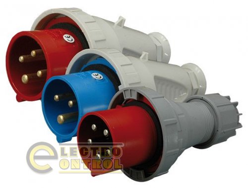 Вилка кабельная EVH-3232 IP67 (32A, 230V, 2P+PE) 4482027