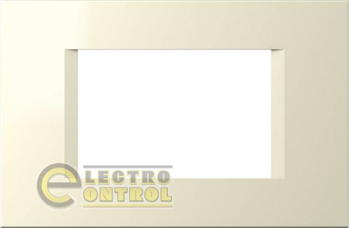 Рамка 3М TEM MODUL Line слоновая кость