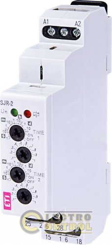 Дворівневе реле часу SJR-2 230V AC (2x16A_AC1) 2470091