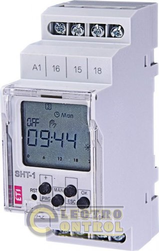 Програмується цифрове реле SHT-1 230V AC (1x16A_AC1) 2470050