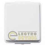 Выключатель универсальный серый HERMETICA (б/болт) 10А / 230В Выключатель универсальный серый HERMETICA (б/болт) 10А / 230В