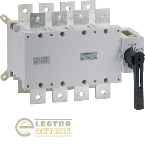 Рубильник-Перемикач 4P, I-0-II, 1600A,  до 690В АС