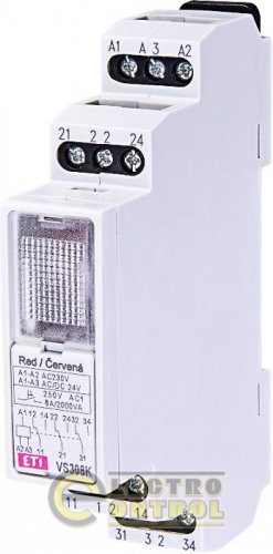 Промежуточное реле VS308K 24/230V (3x8A_AC1) 2471204