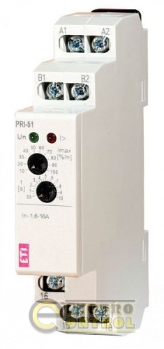 Реле контроля потребляемого тока PRI-51/16 (1,6..16A) (1x8A_AC1) 2470019