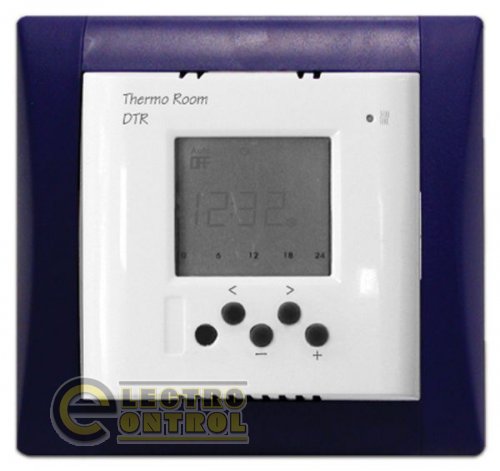Кімнатний цифровий термостат Termo Floor DTF (+5…+50) (контроль t підлоги) 2471856