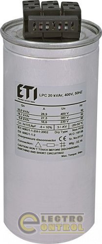 Конденсаторна батарея LPC 20kVAr (400V) 4656753