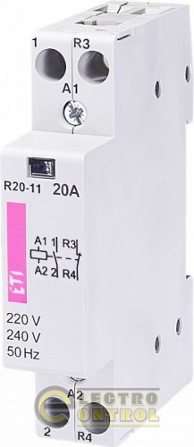 Контактор R 20-11 230V AC 20A (AC1) 2461220
