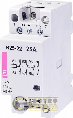 Контактор R 25-22 24V AC 25A (AC1) 2462341