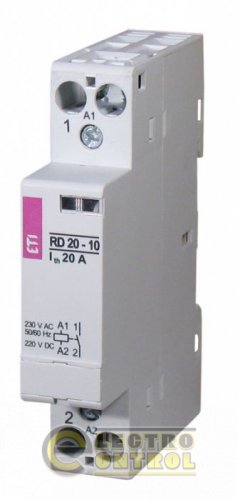 Контактор R 20-10-R 230V AC 20A (AC1) с ручным управлением 2464032