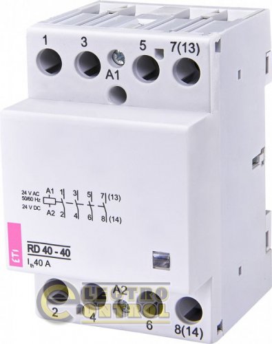 Контактор RD 40-40 (24V AC/DC) (AC1) 2464019