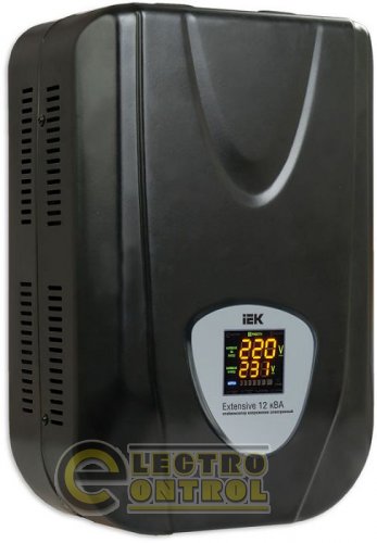 Стабілізатор напруги Extensive 12 кВа електронний настінний Стабілізатор напруги Extensive 12 кВа електронний настінний
