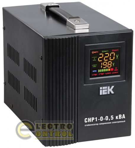 Стабілізатор напруги СНР1-0- 1 кВа електронний переносний Стабілізатор напруги СНР1-0- 1 кВа електронний переносний