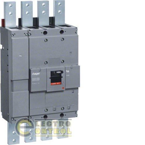 Роз'єднувач h1600, In = 1250А, 4п