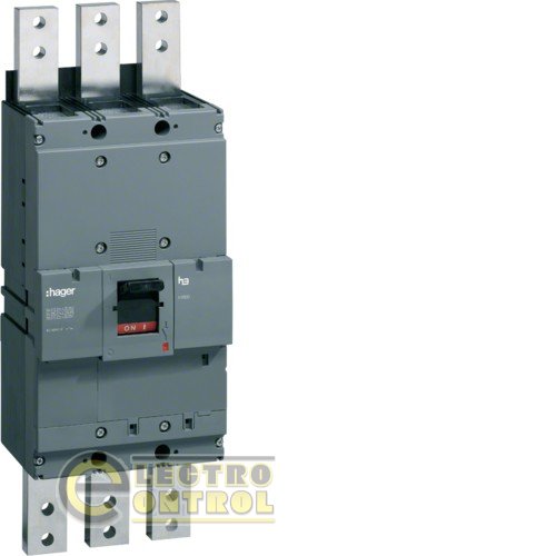 Роз'єднувач h1600, In = 1600А, 3п