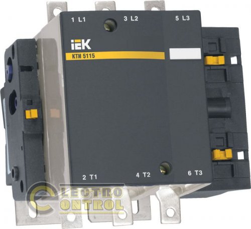 Контактор КТИ-5185 185А 380В/АС3