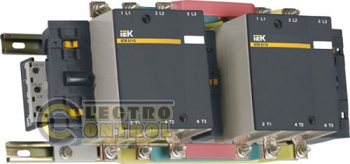 Контактор КТИ-52253 реверс 225А 380В/АС3