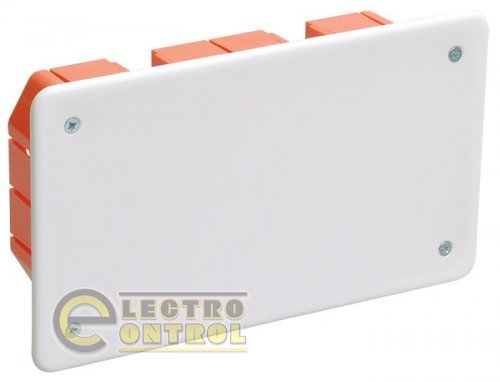 Коробка КМ41006 распаячная для твердых стен 172x96x45мм