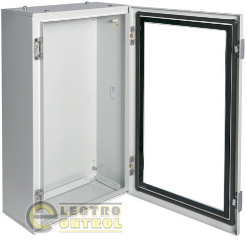 Шафа металева ORION Plus, IP65, прозорі двері, 650X400X200мм