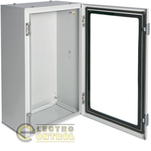 Шафа металева ORION Plus, IP65, прозорі двері, 650X400X250мм