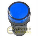 Лампа AD-22DS LED-матриця d22мм синій 36В AC/DC