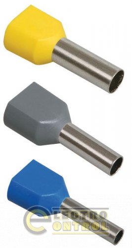 Наконечник-Гільза НДІ2 1,5-12 з ізольованим фланцем (100шт.)