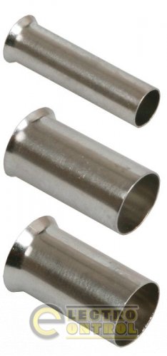 Наконечник-Гільза НГ 10-15 без ізоляції (100 шт.) Наконечник-Гільза НГ 10-15 без ізоляції (100 шт.)