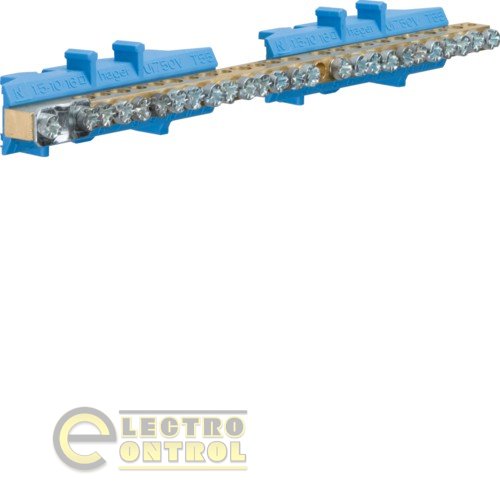 Клеммы N 25 мест, 1x25 + 11x16 + 13x10мм2 Клеммы N 25 мест, 1x25 + 11x16 + 13x10мм2