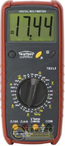 Цифровой мультиметр Testboy 313 с автоматической защитой диапазона измерений