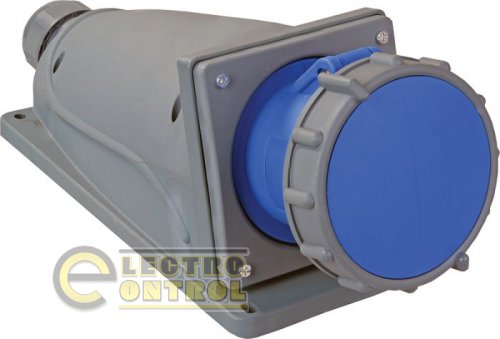 Розетка стаціонарна ССІ-133 63А-6год/200-250В 2Р+РЕ IP67 MAGNUM