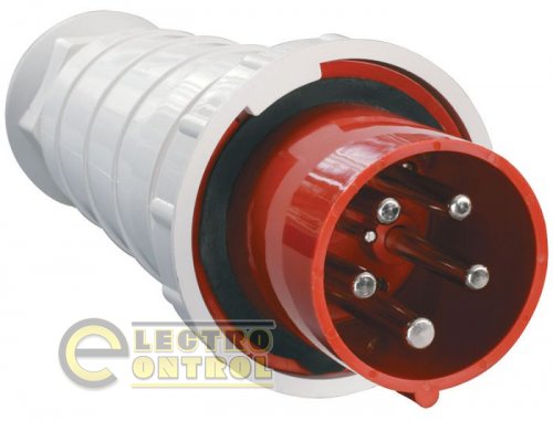 Вилка переносная 045 3Р+РЕ+N 125А 380В IP54 Вилка переносная 045 3Р+РЕ+N 125А 380В IP54