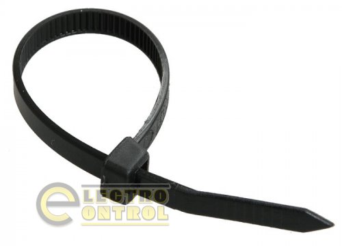 Хомут 4,8х350мм нейлон черные (100шт) Хомут 4,8х350мм нейлон черные (100шт)