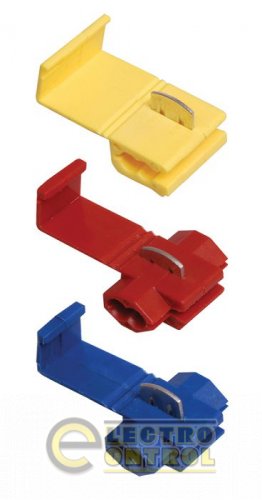 Затискач-Відгалужувач проколюючі ізоляцію ЗПО-1 1,0-2,5 мм2 синій (100 шт)