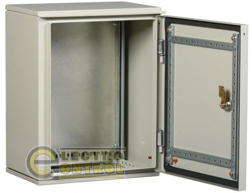 Корпус металлический ЩМП-1-0 74 У1 IP65 GARANT с монтажной панелью 370х250 (ВхШхГ) 395х310х220мм