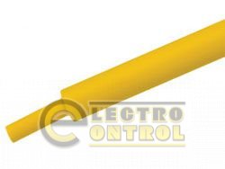 Термоусадочная трубка ТТУ 28/14 желтая 50 м/упаковка