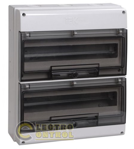 Корпус пластиковый КМПн-32 модуля 2 ряда навесной 400х326х140 IP66