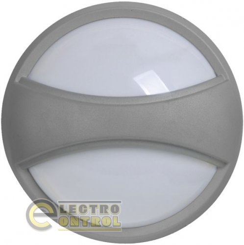 Светильник ДПО 1303 серый круг с пояском LED 6x1Вт IP54