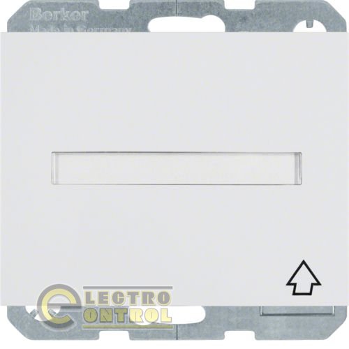 Розетка с з.к., крышка, с защитой контактов, поле для надписи, полярная белизна, 16А/250В K.1 Розетка с з.к., крышка, с защитой контактов, поле для надписи, полярная белизна, 16А/250В K.1