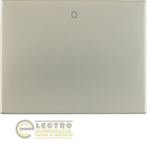 Клавіша 1Х с написом "0", нержавіюча сталь, K.5