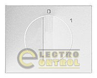 Панель для поворотных выключателей, полярная белизна, K.1