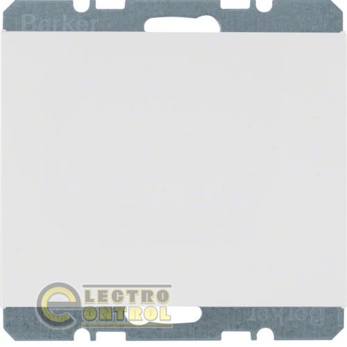 Заглушка с центральной панелью, с цоколем, полярная белизна, K.1