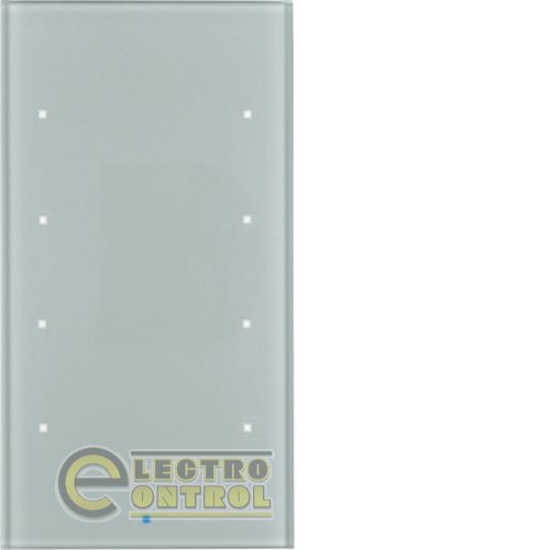 Скляний сенсор 4-канальний, "Комфорт", алюміній , TS Sensor