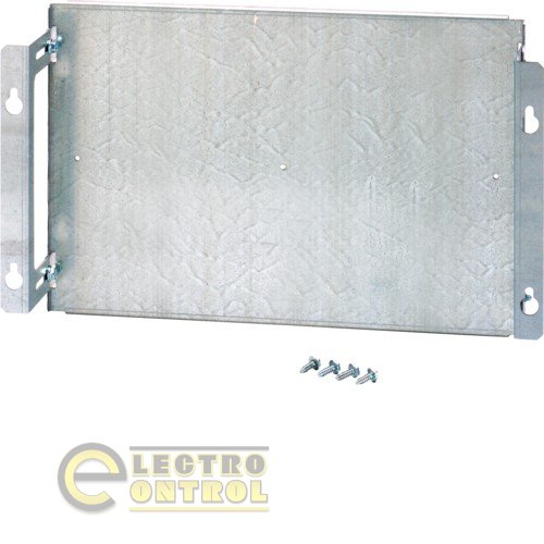 Плита монтажная металлическая с регулируемой глибиной h = 200мм для шкафов шириной 500мм Плита монтажная металлическая с регулируемой глибиной h = 200мм для шкафов шириной 500мм