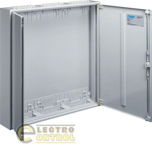 Щит відкритої установки, секційний, без оснащення, IP44,800x800x161мм (Вхшхг), двоє дверей, RAL9010